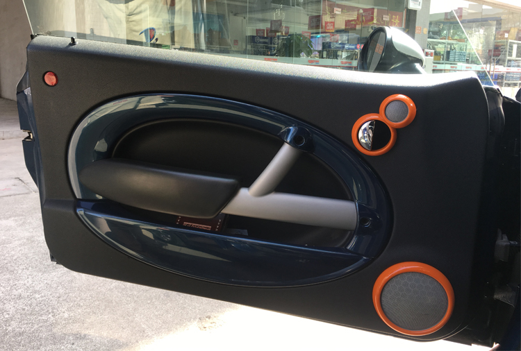 适用于宝马 mini cooper 改装内饰装饰R50 R52 R53 内饰圈12件套