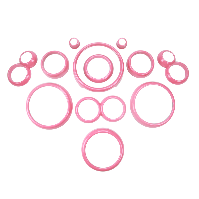 适用于宝马 mini cooper 改装内饰装饰R50 R52 R53 内饰圈12件套