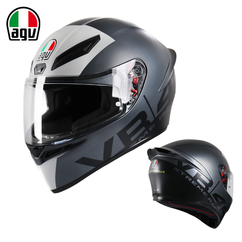新款AGV摩托车头盔K1S赛车盔机车全覆式防雾全盔男女摩旅轻量跑盔