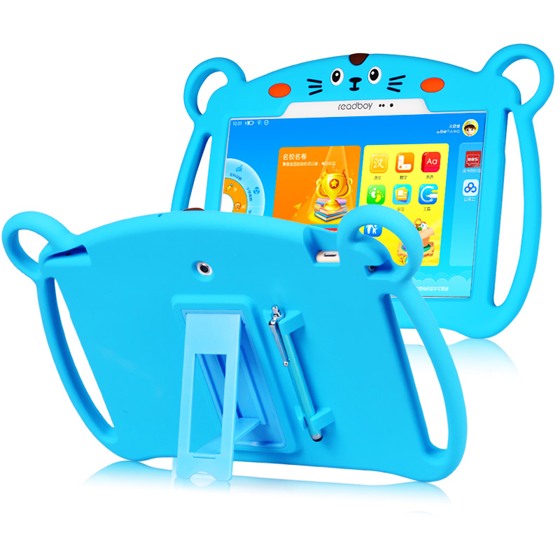 适用读书郎G90s保护套G550s/G100A硅胶套10.1英寸平板C18全包防摔壳G90/V100/G500x/G90A学习机c15家教机c10