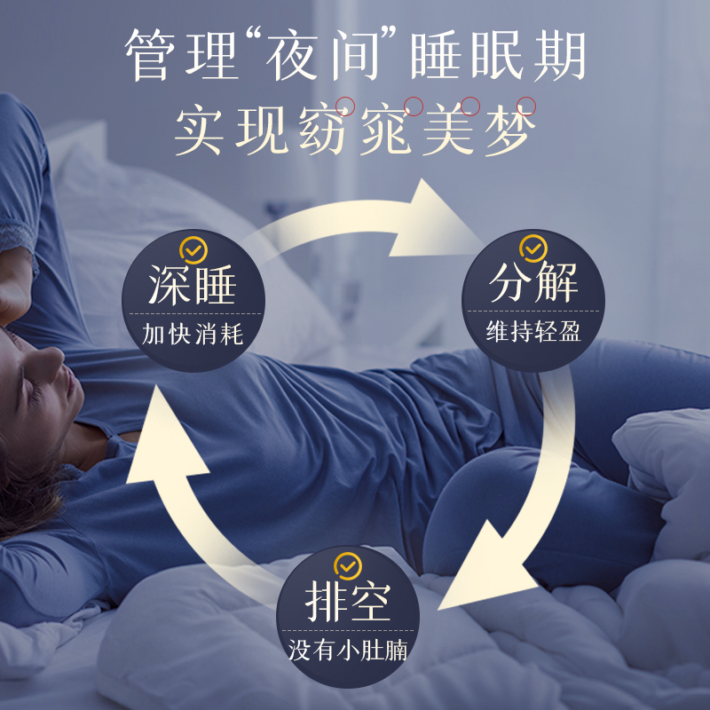 ISDG原装进口夜间酵素美体丸232种植物果蔬水果酵素120粒*2袋