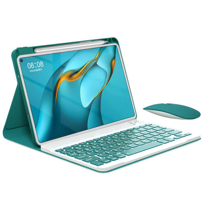 2023适用华为matepadpro11蓝牙键盘保护套10.8带笔槽air11.5磁吸pro13.2平板电脑荣耀v7鼠标套装壳10.4一体m6
