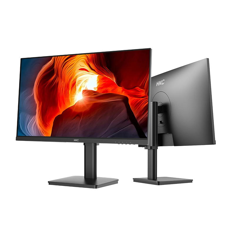 HKC 24英寸显示器1080P办公电脑屏幕100HZ升降2K外接27高清S24Pro