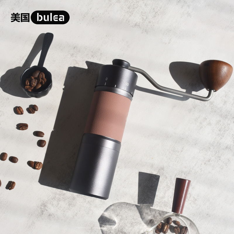 上调式七星磨豆机手摇手磨咖啡机七星刀意式手动咖啡豆研磨机K6