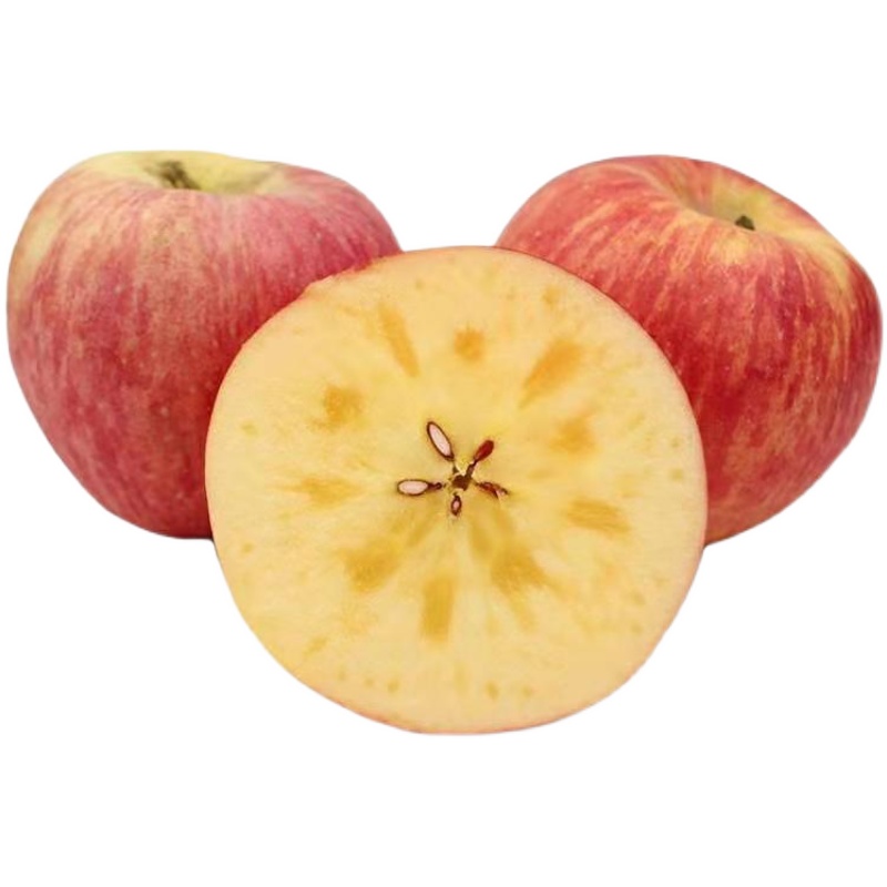 冰糖心丑苹果新鲜水果当季山西运城红富士10斤整箱装现摘新果