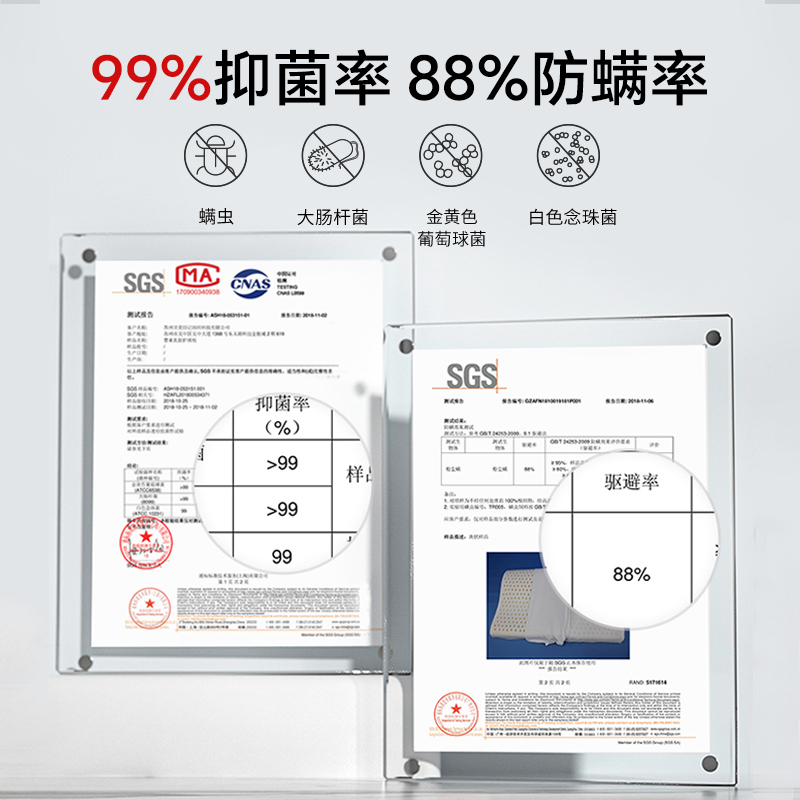 贝壳日记儿童枕头宝宝乳胶枕婴幼儿6个月以上0-1-2一3岁四季通用