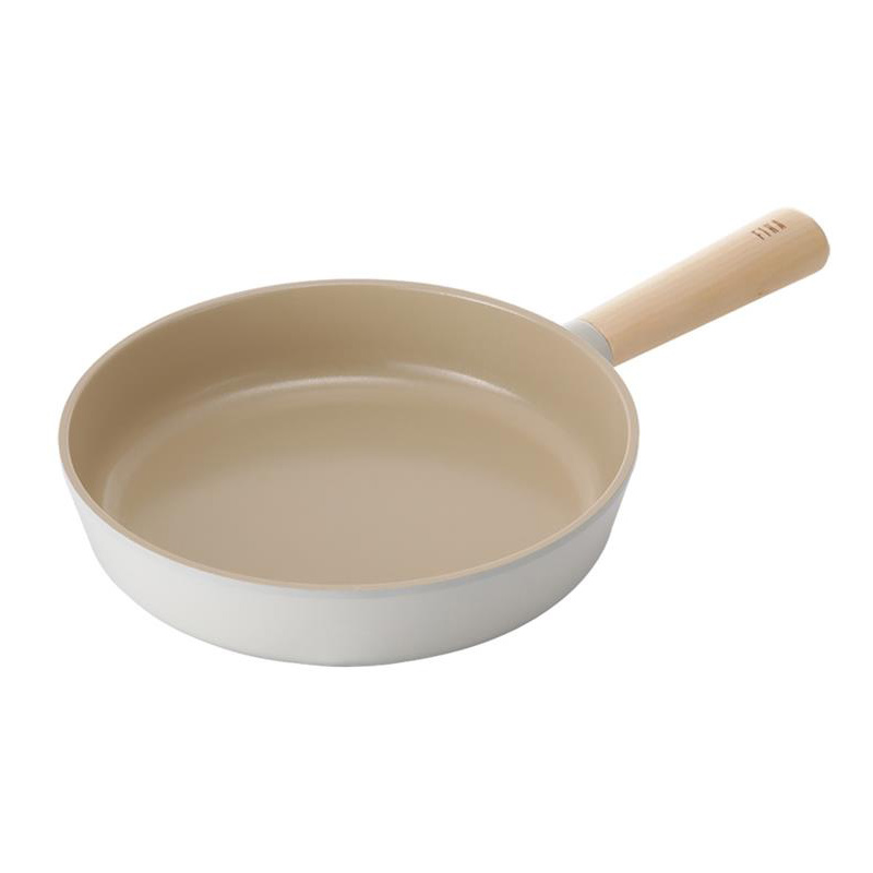 韩国原装进口fika陶瓷不粘锅家用迷你平底煎锅烙饼电磁炉燃气灶用