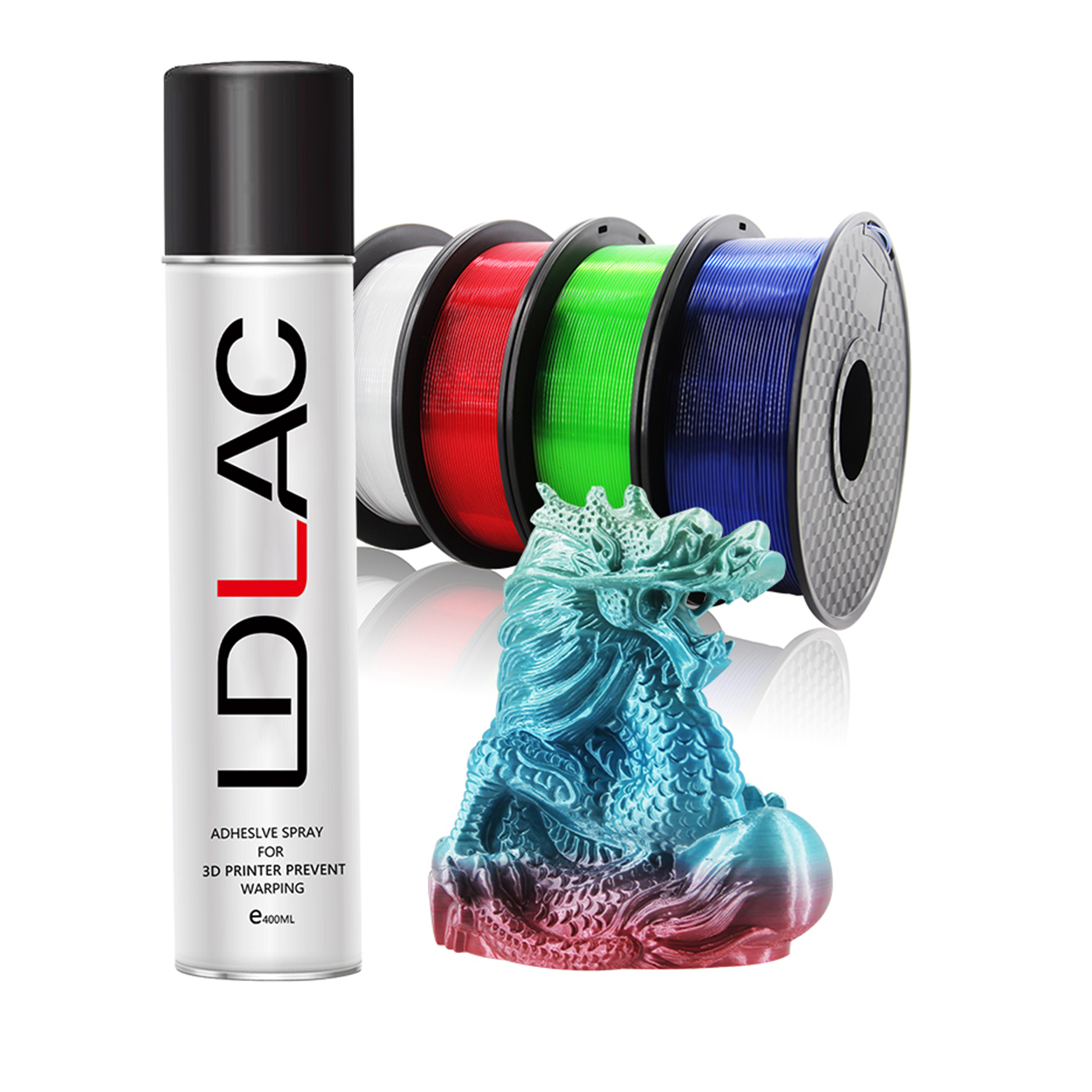 3d打印机平台胶水喷雾防翘边3d打印耗材pla abs petg通用 lac胶水