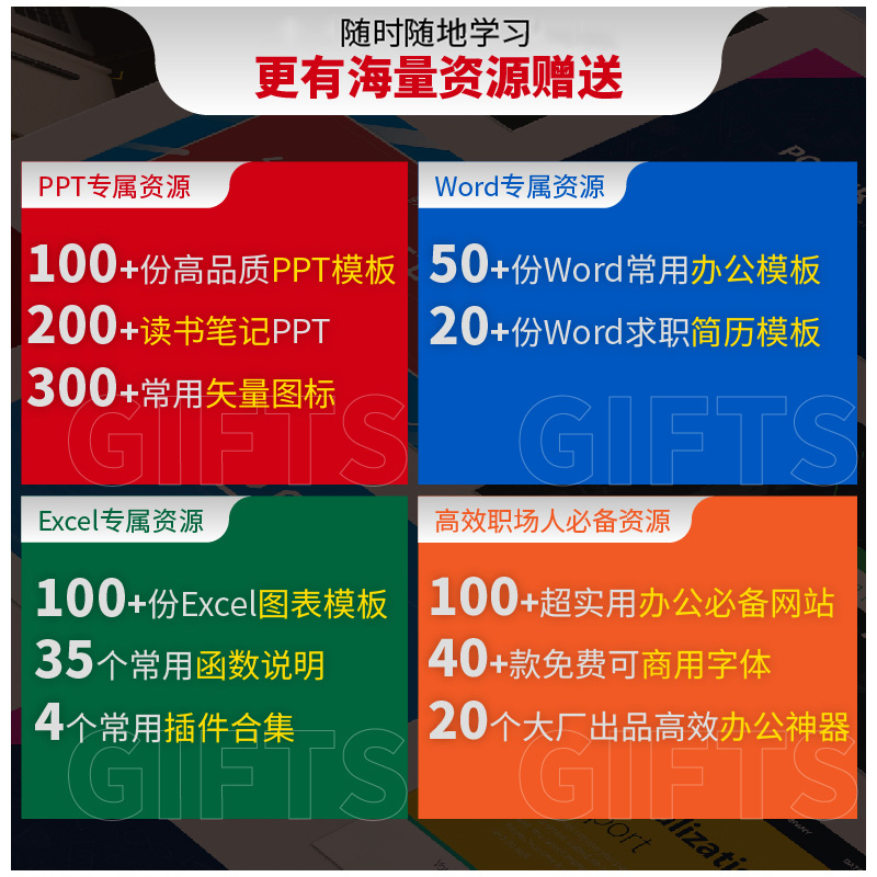 和秋叶一起学Excel+Word+PPT套装3册【赠鼠标垫】2020新版 秋叶office三合一excel教程教材办公软件从入门到精通wps电脑计算机书籍