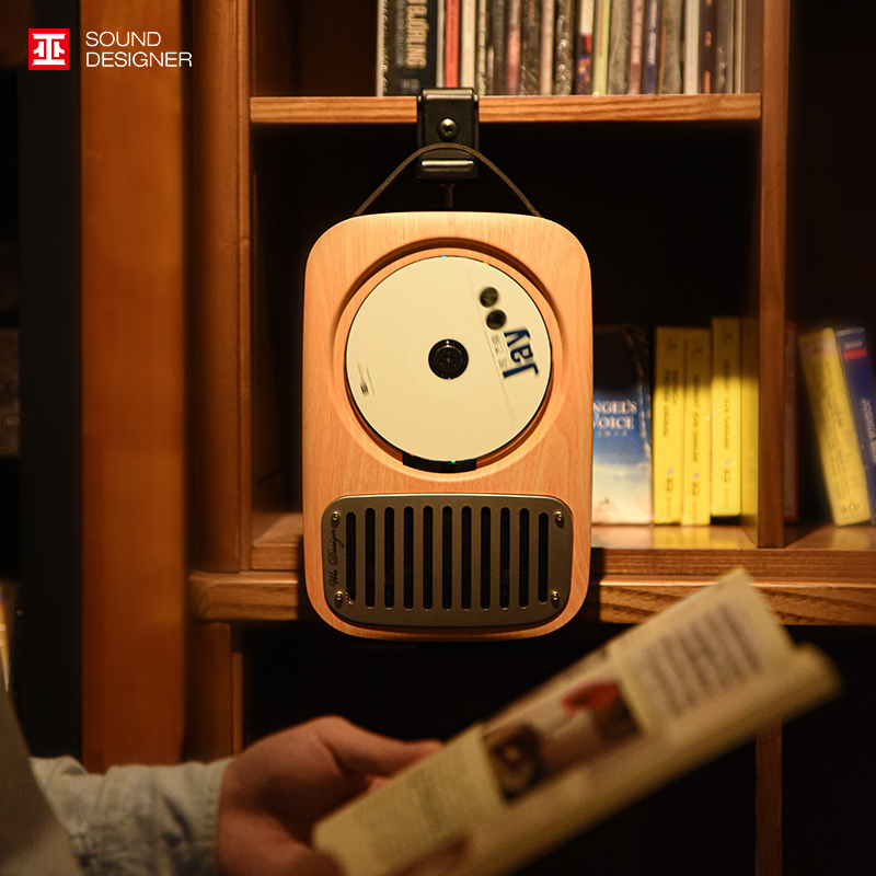 巫单曲人生 CD机 充电蓝牙音响专辑播放器外放便携一体CD播放机