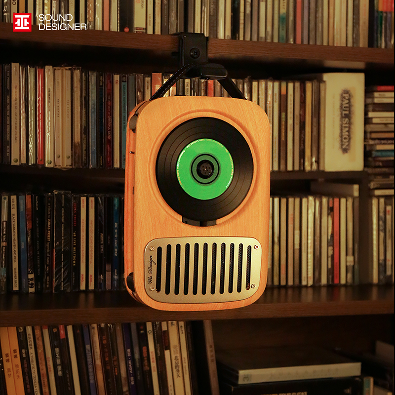 巫单曲人生 CD机 充电蓝牙音响专辑播放器外放便携一体CD播放机