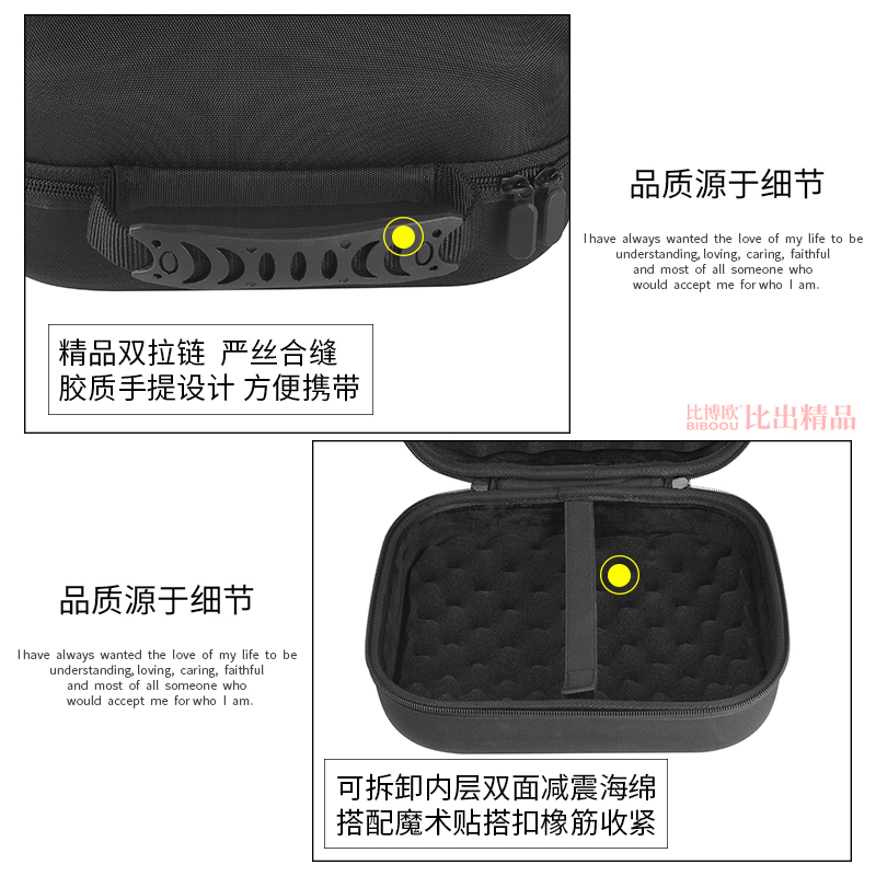 适用极米Play2超悦版投影仪收纳包极米Play3投影机保护套收纳盒