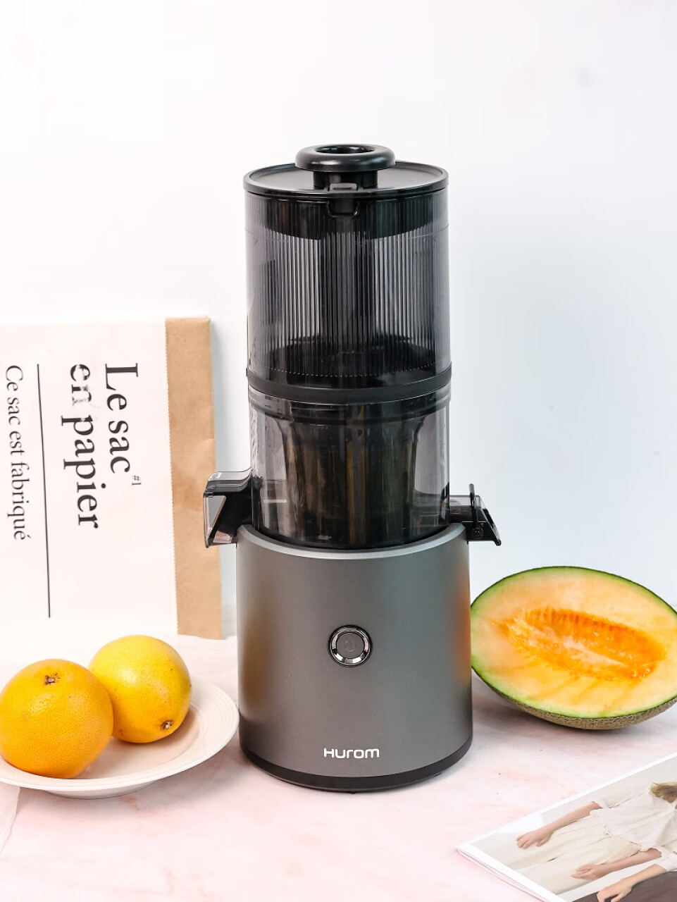 惠人原汁机H300无网大口径西芹榨汁机H320渣汁分离榨汁机M100破壁