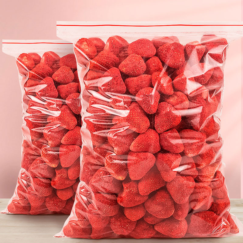 冻干草莓榴莲干草莓粉500g散装水果脆大包装酸甜酥脆营养新品促销