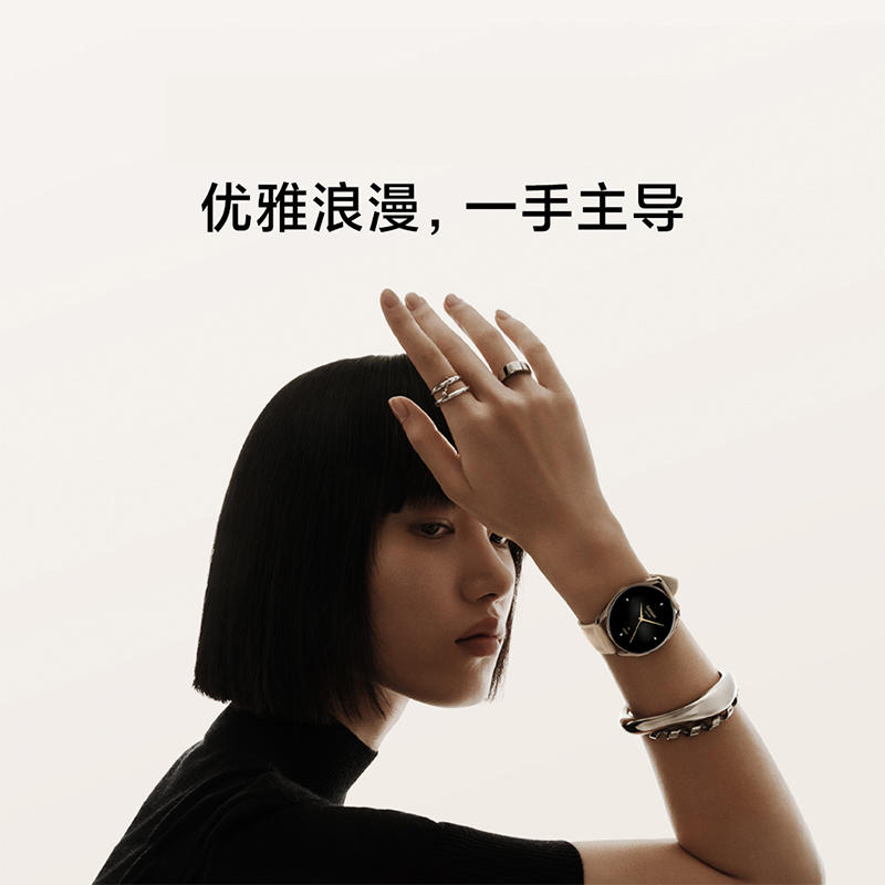 适用新款小米watchS3/2/1pro智能手表真皮表带xiaomi2代同款透气color2男女替换华米GTR4替换20/22mm表带配件