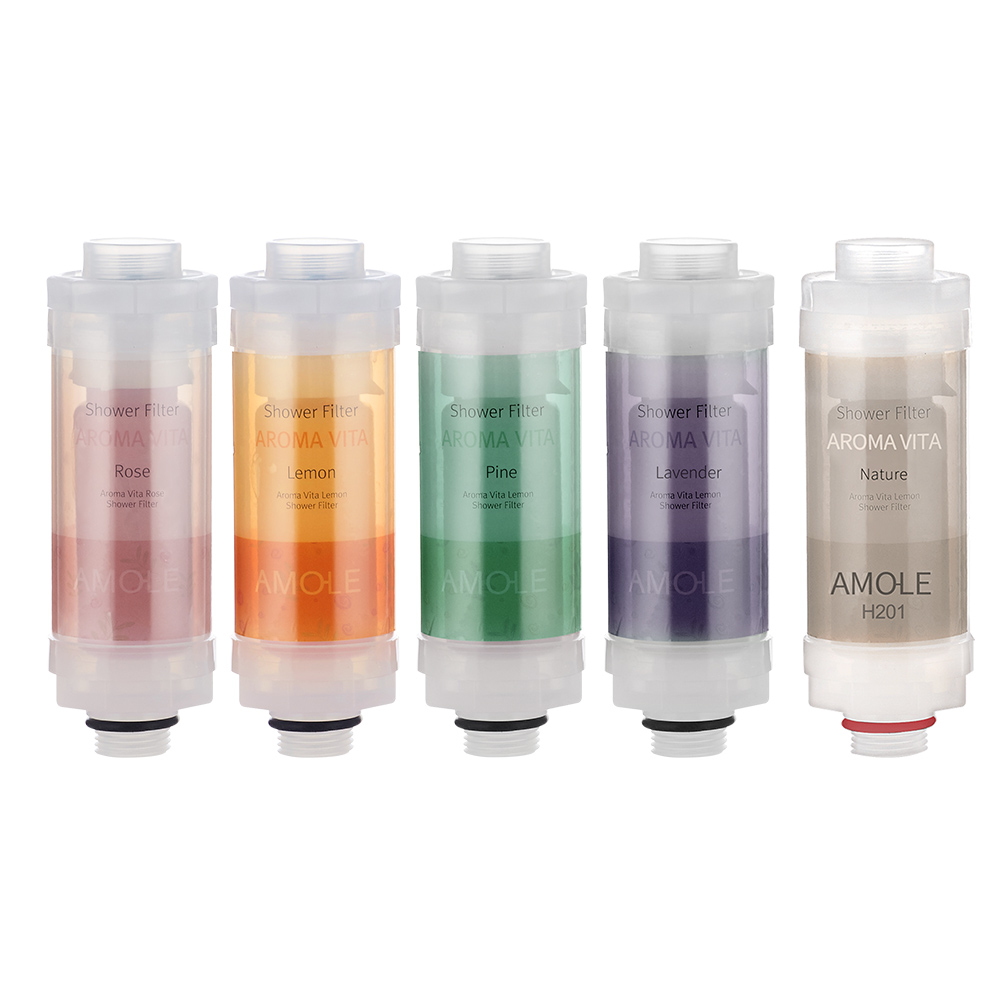 韩国h201沐浴食品级花洒过滤器除氯香氛洗澡家用前置净水香薰护肤