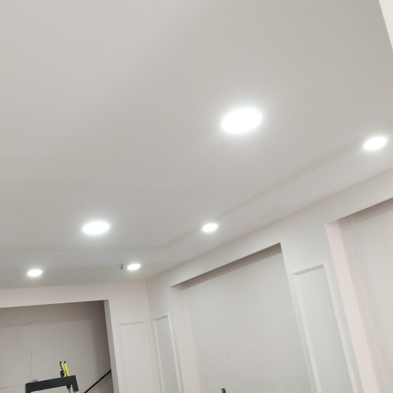 LED超薄筒灯可调开孔自由开孔面板灯6W8W15W20客厅吊顶孔灯圆形
