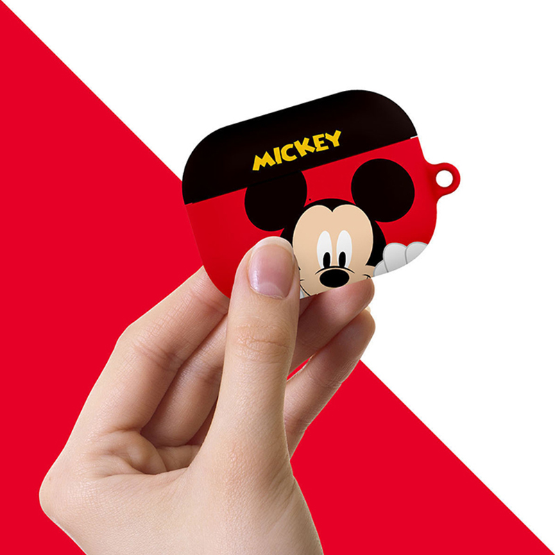 韩国迪士尼米妮米奇苹果airpods3代耳机保护套pro2代无线充电硬壳