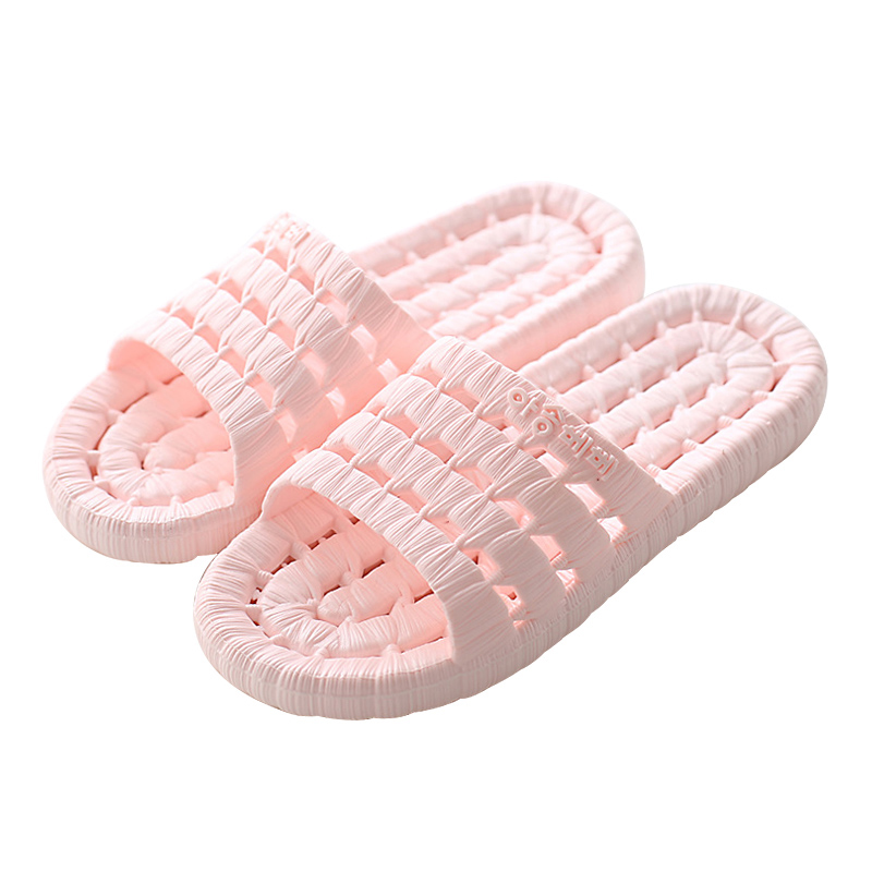 浴室拖鞋女夏天洞洞鞋漏水防滑软底有洞洗澡镂空居家男士漏洞托鞋