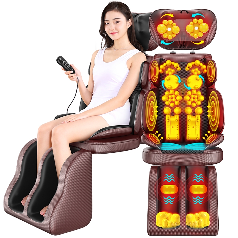 奥克斯按摩椅家用全身多功能按摩器背部腰部颈椎仪按摩沙发椅坐垫