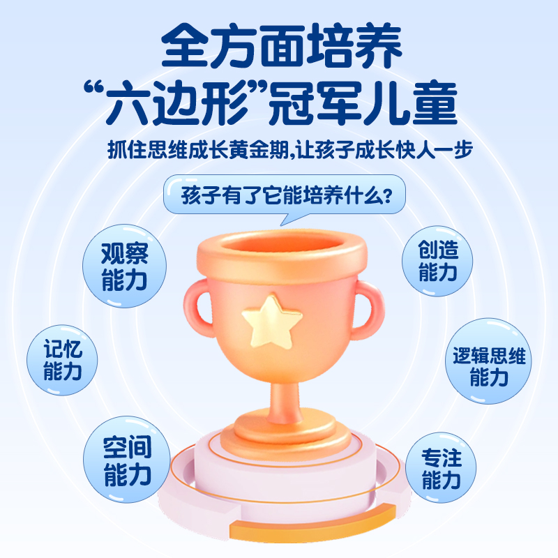 小河狸创客Steam教育 科创益智积木教具套装3-6岁儿童思维训练