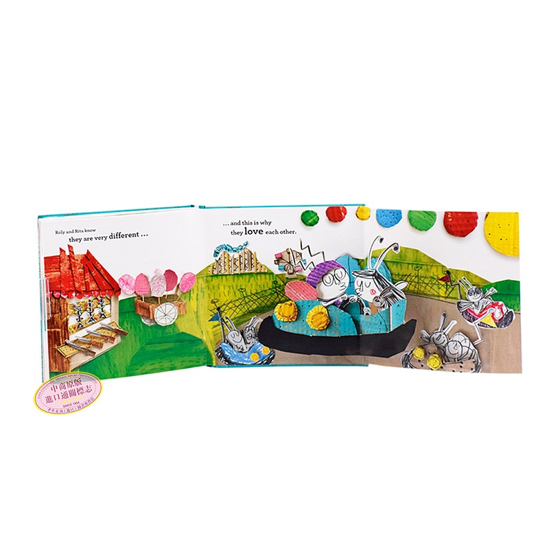 赠音频 立体书：我爱你 英文原版 I Love You Nearly Always 我的情绪小怪兽作者Anna Llenas新书 性别差异认知 性别启蒙