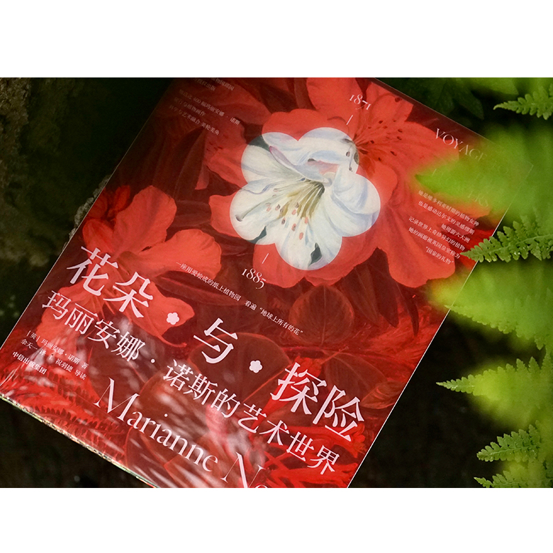 花朵与探险:玛丽安娜·诺斯的艺术世界 中国国家地理植物画册书