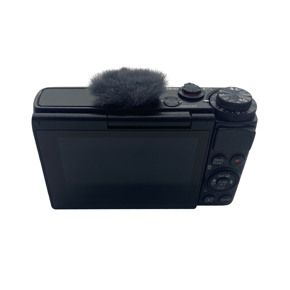 适用佳能G7XII G9X AS300防风毛衣适CANON防风毛毛套G7X2防风罩