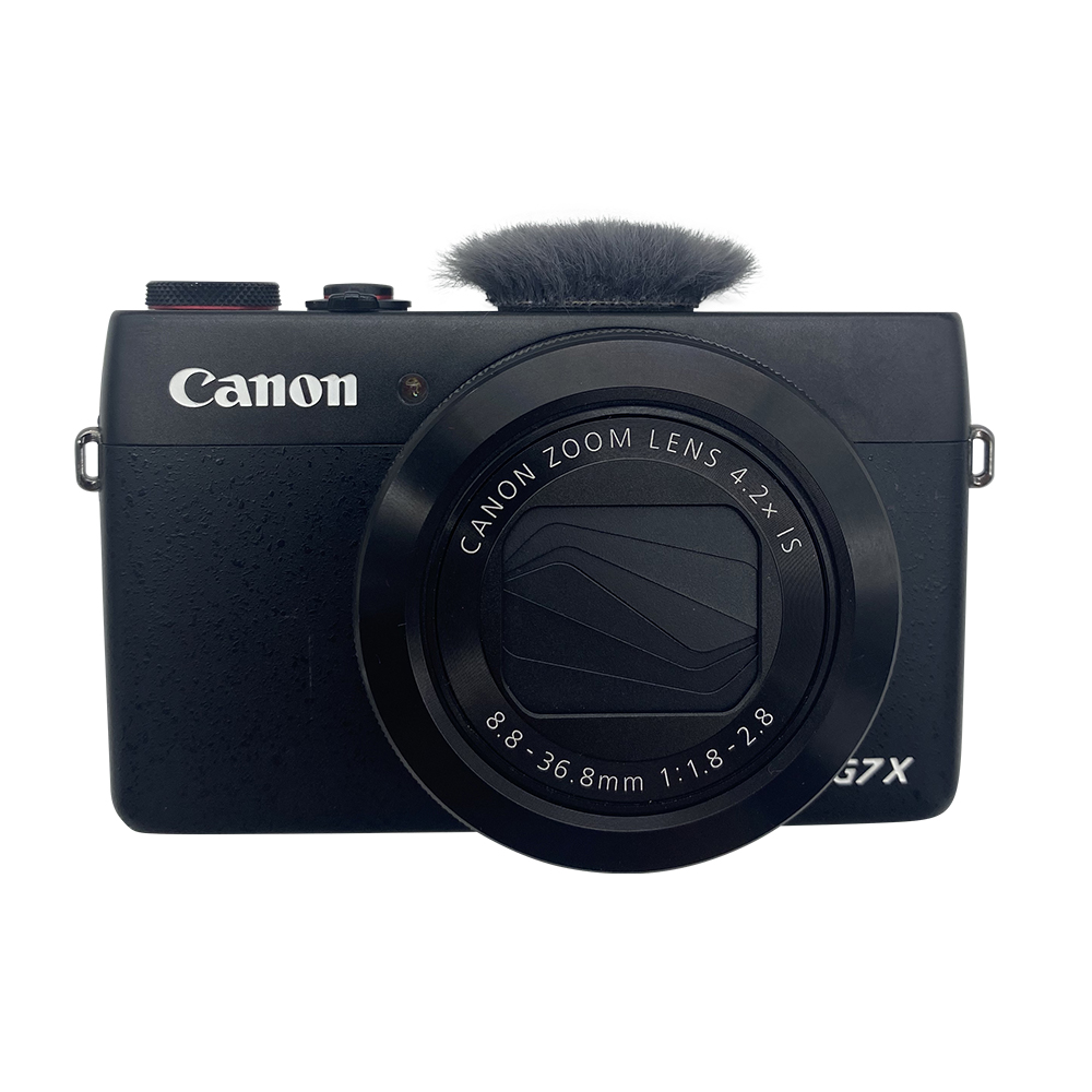 适用佳能G7XII G9X AS300防风毛衣适CANON防风毛毛套G7X2防风罩