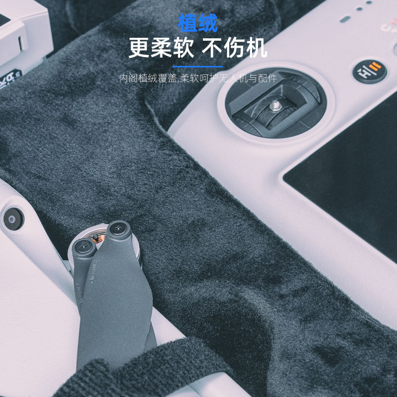 适用DJI大疆mini3pro便携收纳包御迷你三pro无人机包手提单肩斜跨出行减震背包防摔防潮保护盒配件