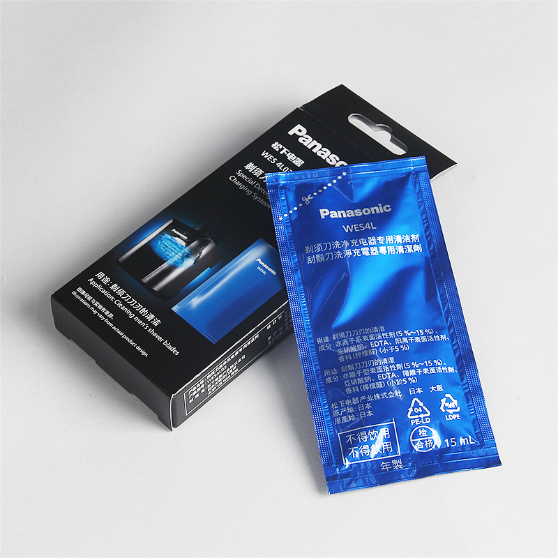 松下剃须刀自动清洗液WES4L03 ES-LV9C/LV74/LV94/LT73原装清洁剂