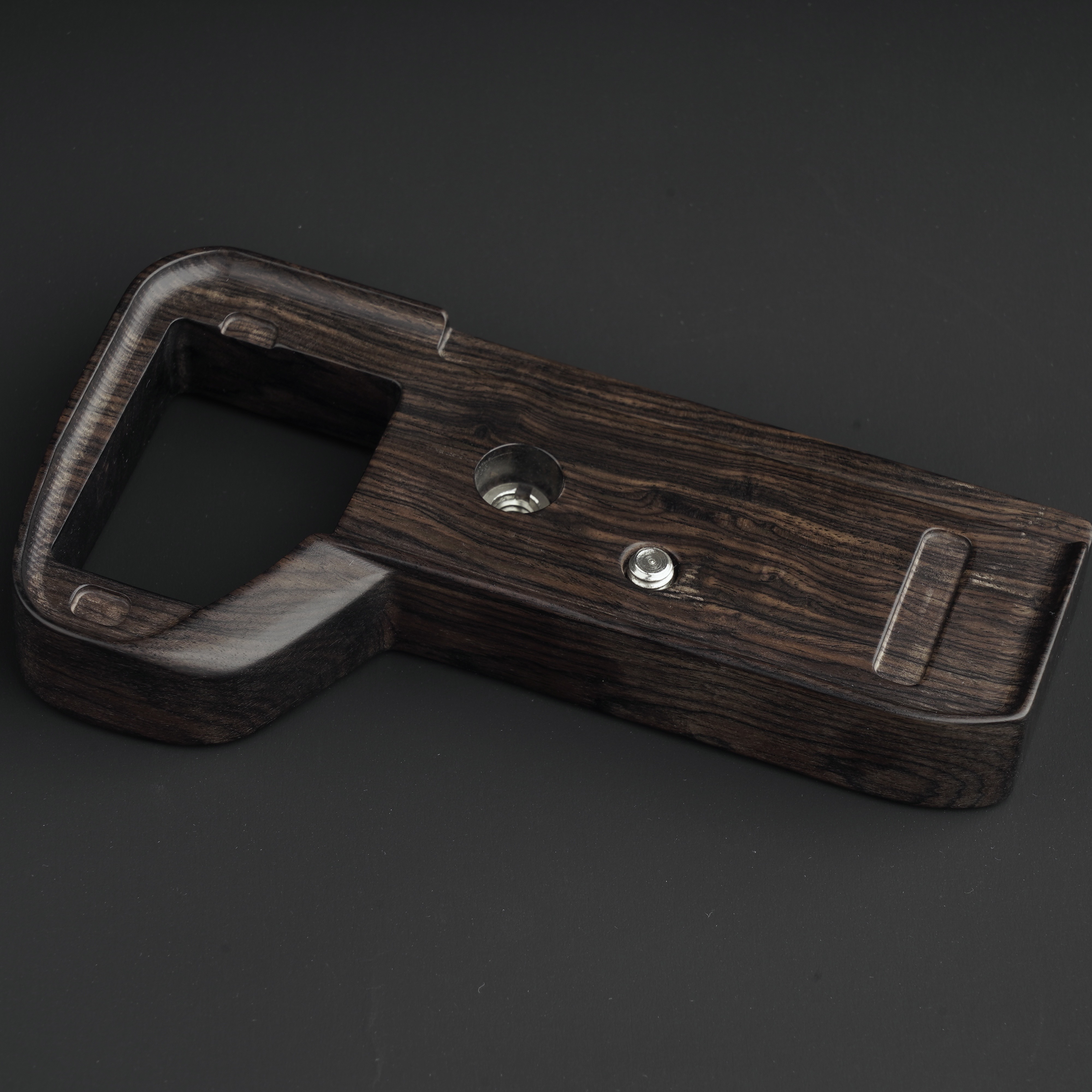 SONY索尼A7M3 A7M4 A7C2 A7R5相机紫光檀实木手柄黑檀木快装板