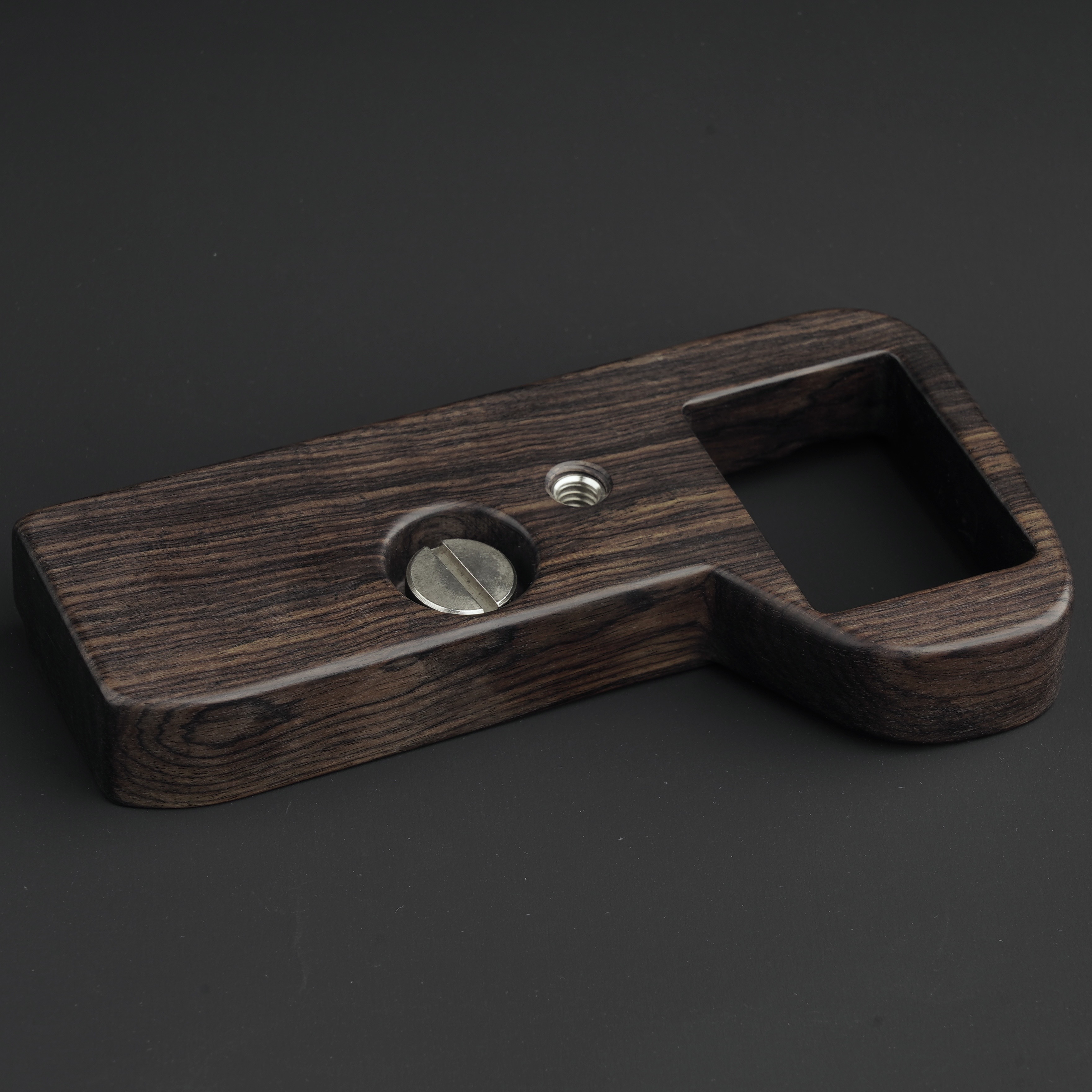 SONY索尼A7M3 A7M4 A7C2 A7R5相机紫光檀实木手柄黑檀木快装板