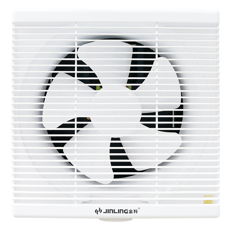 金羚排气扇卫生间换气扇排风扇墙壁式10寸厨房厕所家用30x30方形