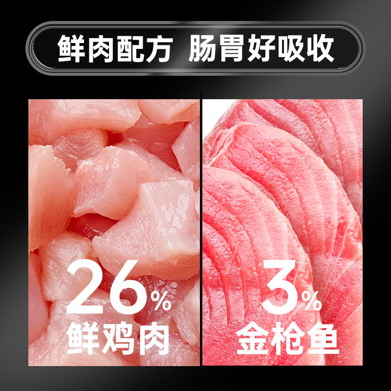 金多乐全价猫粮6/10kg成猫粮幼猫爱心流浪猫平价20斤装实惠装猫饭