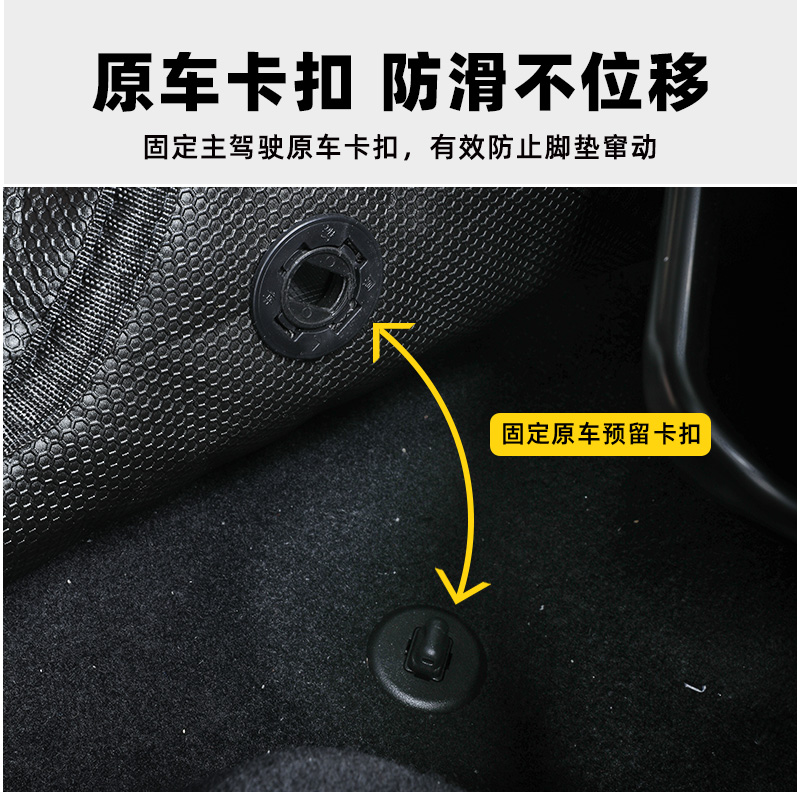 适用 汉兰达脚垫09-2023款丰田老款七7座5专用全包围汽车地毯18大