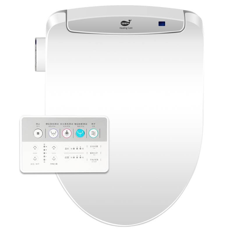 韩国izen爱真智能马桶盖F19s电动遥控D200R助便坐便器盖加热座圈
