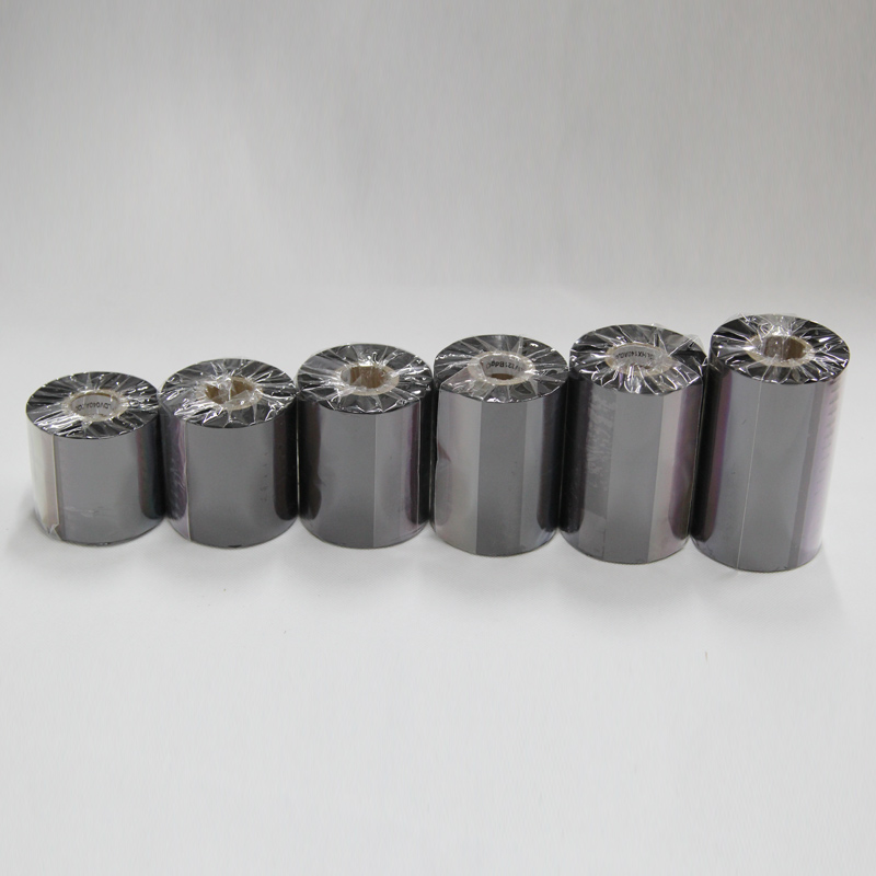 混合基蜡基碳带卷110X300m 40mm 50 60 70 80 90 100条码打印机不干胶标签纸亚银纸多功能全树脂水洗增强色带