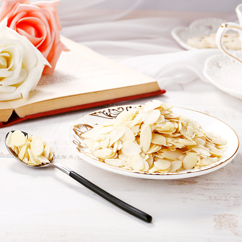 烘焙美国进口大片扁桃仁片面包蛋糕原料切片巴旦木杏仁酥中国大陆