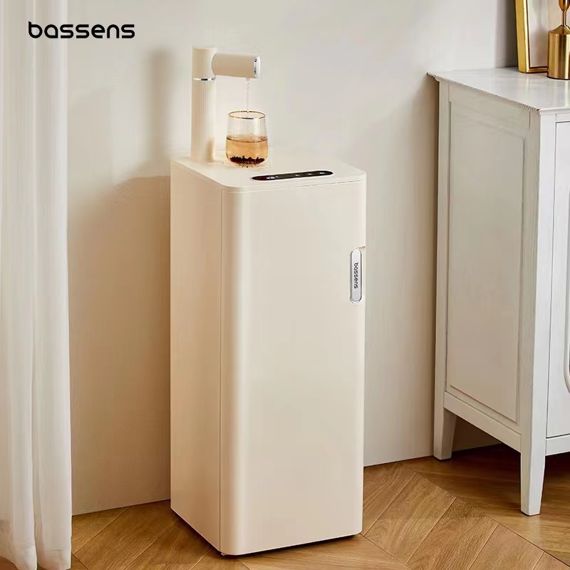 巴森即热式茶吧机高端多功能家用智能下置水桶制冷饮水机2023新款