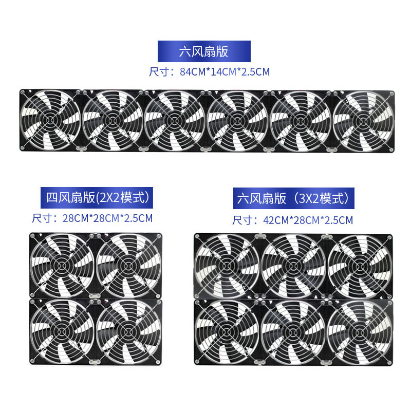 GUSA14CM高转速风扇 机柜功放手机架服务器净化器显卡降温散热