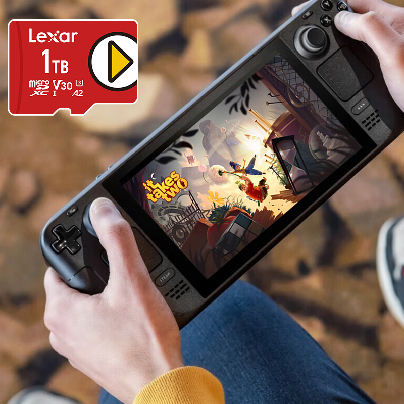 雷克沙1TB内存卡TF卡512g SteamDeck掌机switch游戏机专用储存卡