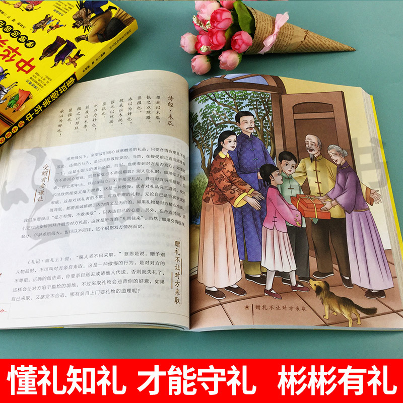 这就是中华传统礼仪中国礼俗文明文化常识四五六初一二三年级儿童国学启蒙书籍习俗民俗知识好习惯培养成读物中小学生课外阅读书籍