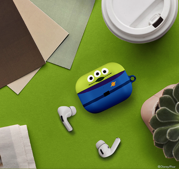 正品迪士尼玩具总动员苹果airpods3代耳机保护套pro2代挂钩硬壳女