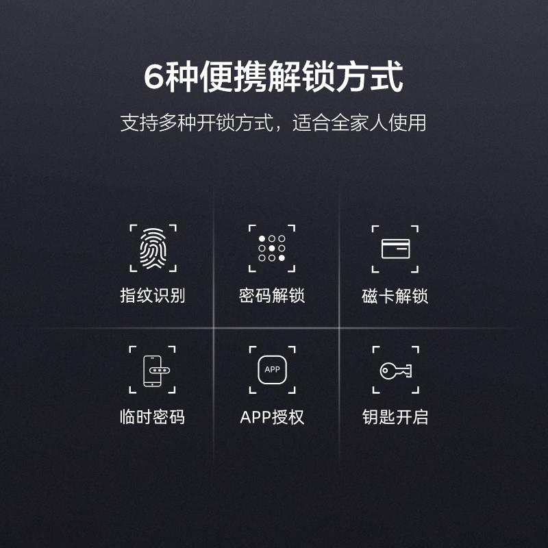 TCL指纹锁全自动智能门锁密码锁家用入户防盗门智能锁K7V电子锁