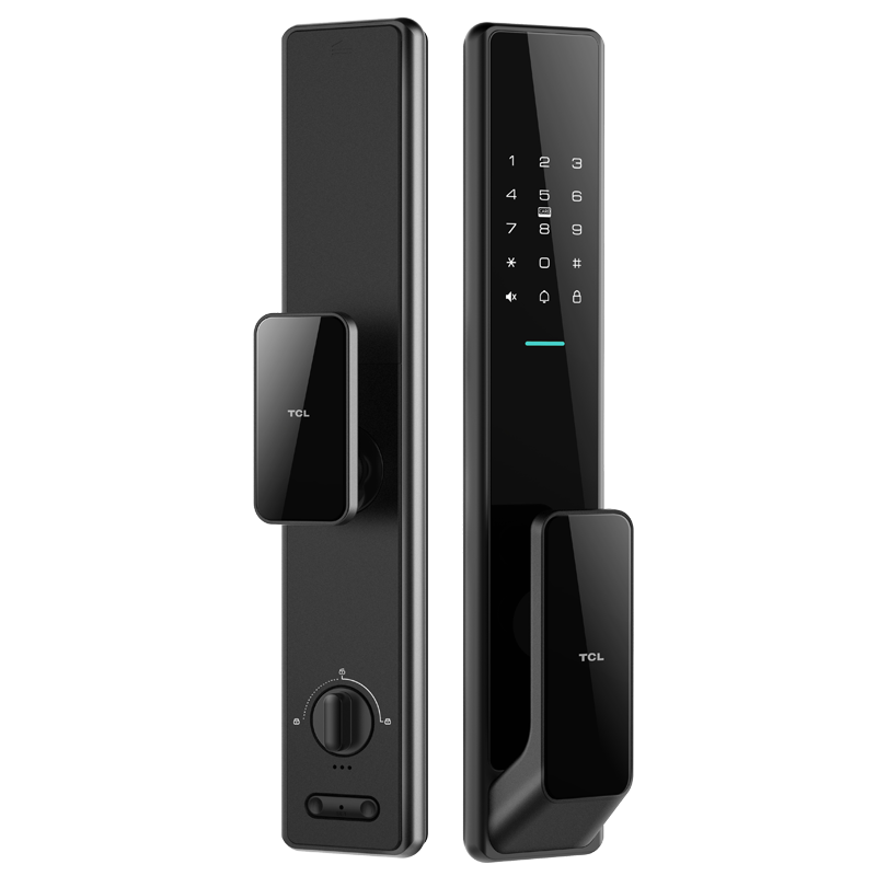 TCL指纹锁全自动智能门锁密码锁家用入户防盗门智能锁K7V电子锁