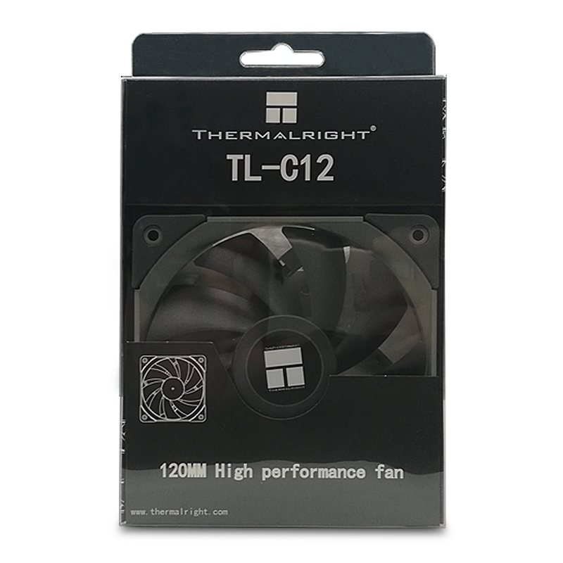 利民TL-C12机箱散热温控台式机电脑无光静音风扇C12PRO大风量风扇