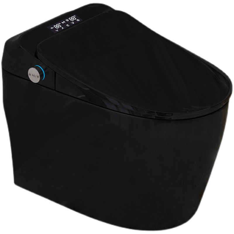 MEIYE黑色智能马桶全自动家用一体式 新款创意座坐便器无水压限制