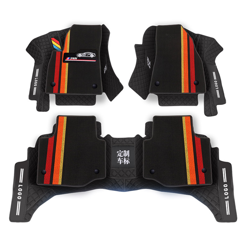 适用陆风x7脚垫x5陆风x8脚垫x5plus脚垫x2陆丰荣耀全包围汽车脚垫