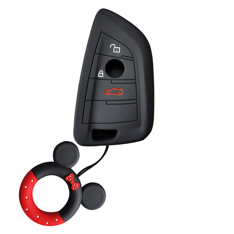 适用宝马钥匙套5系新3系刀锋X1系118i120iX3X4X2X5X6车钥匙壳扣包